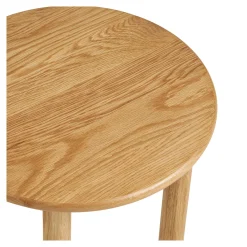 House Nordic Bijzettafel Jena Eiken Naturel ø40cm