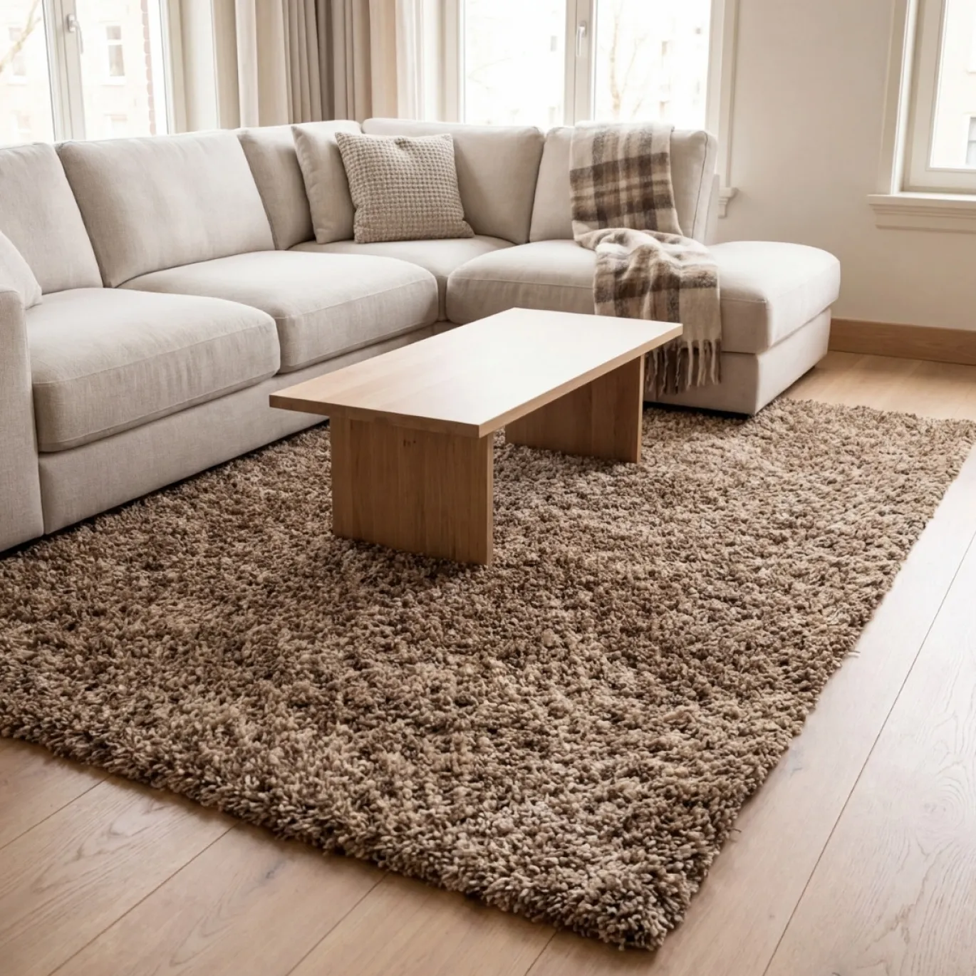House Nordic Bijzettafel Osaka Naturel ø50cm