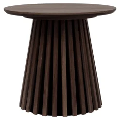 House Nordic Bijzettafel Osaka Eikenfineer Smoked ø50cm