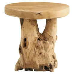 House Nordic Bijzettafel Palena Naturel ø40x45cm