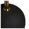 House Nordic Bijzettafel Sirone Donkerbruin/Zwart Ø30cm