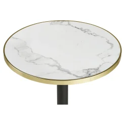 House Nordic Bistrotafel Marmerlook Aluminium ø60cm