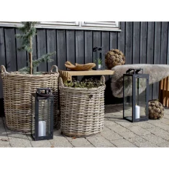 House Nordic Bloemenmand Indo Set van 2