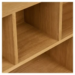 House Nordic Boekenkast Oshawa Eikenfineer Naturel