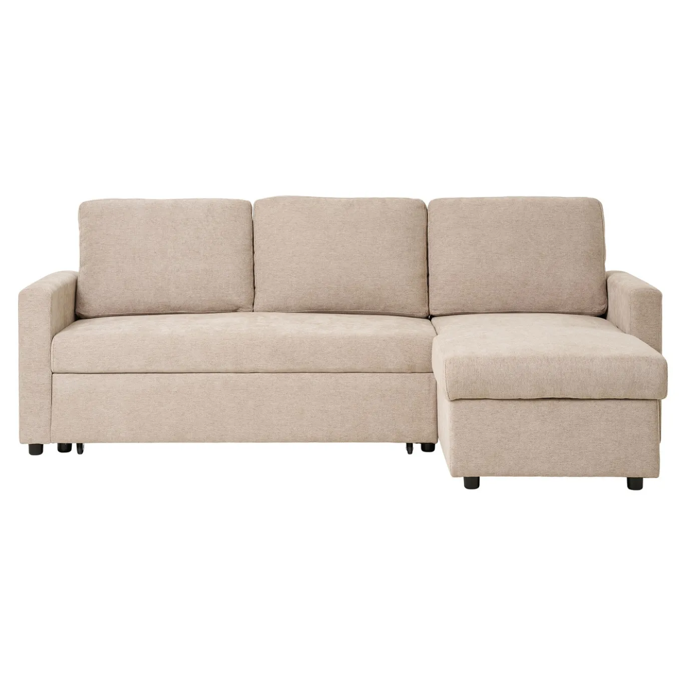 House Nordic Chaise Longue Slaapbank Belfast met Opslag Zand