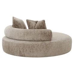 House Nordic Daybed Cairo Chenille Rond Naturel