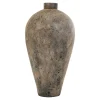 House Nordic Decoratie Pot Terracotta Corvo Bruin Ø40x80cm