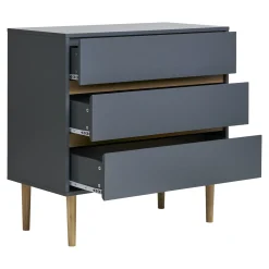 House Nordic Dressoir Bisley Donkergrijs 80cm
