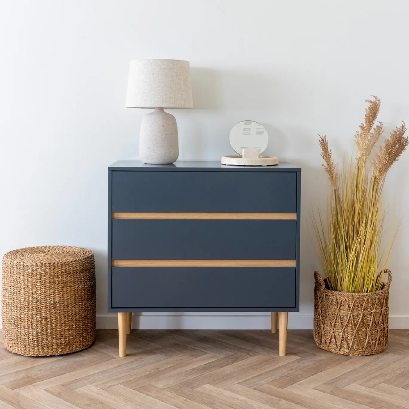 House Nordic Dressoir Bisley Donkergrijs 80cm