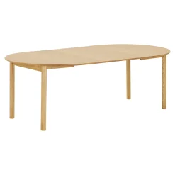 House Nordic Eetkamerset Bundaberg en Agustin met 6 stoelen Naturel