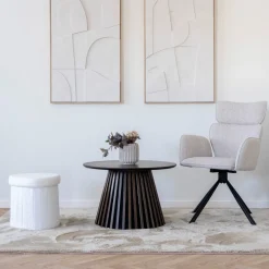 House Nordic Eetkamerstoel Cordoba Staal Lichtgrijs