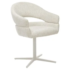 House Nordic Eetkamerstoel Dover Staal Beige