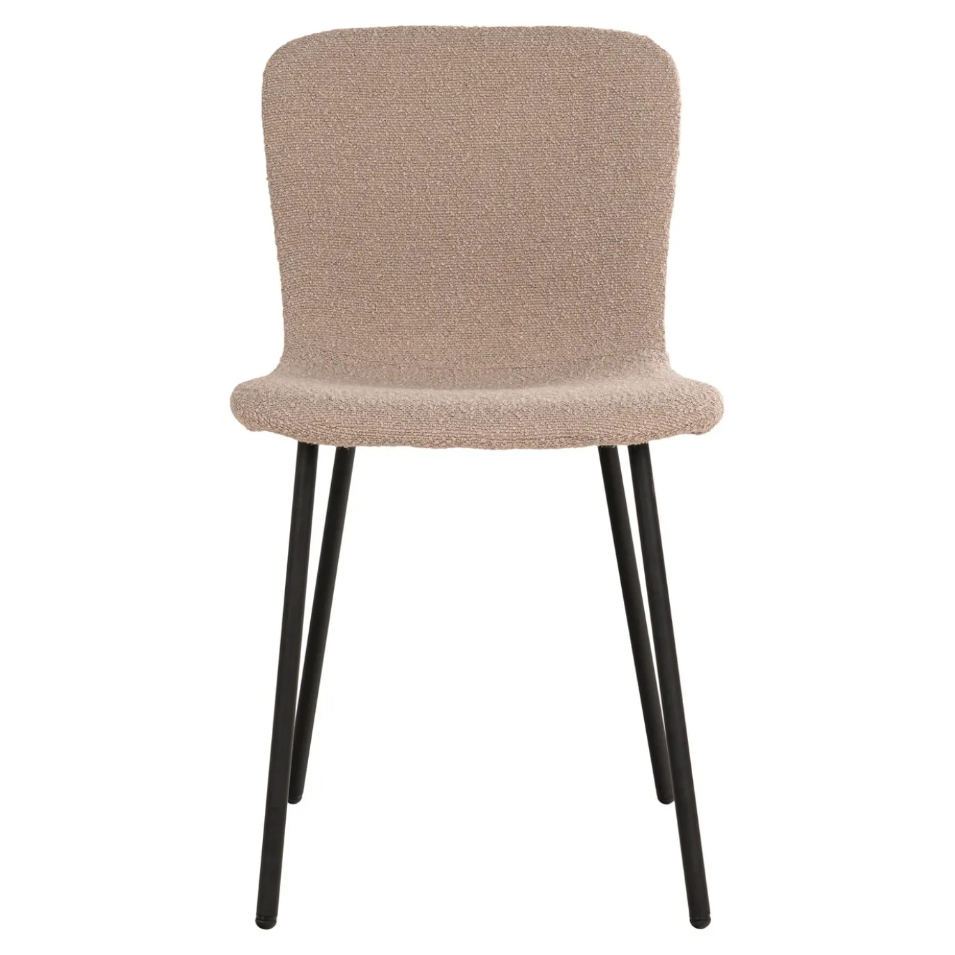 House Nordic Eetkamerstoel Halden Bouclé Beige