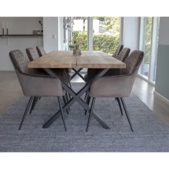 House Nordic Eetkamerstoel Harbo Taupe