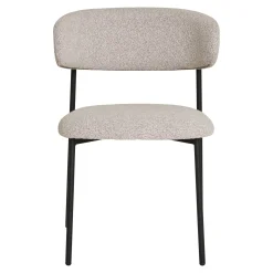 House Nordic Eetkamerstoel Mira Bouclé Zand