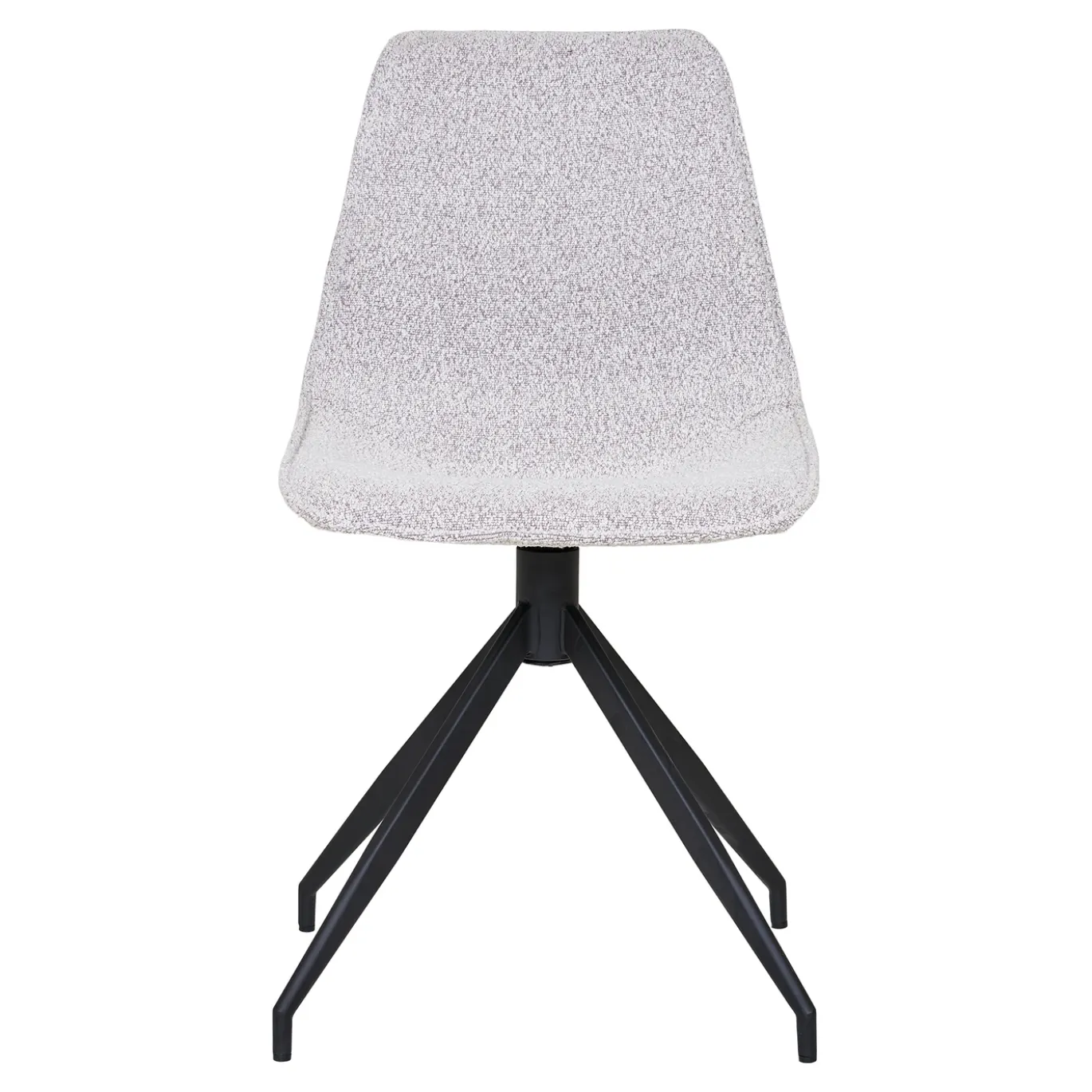 House Nordic Eetkamerstoel Monaco Swivel Bouclé Zand