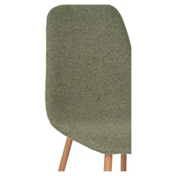 House Nordic Eetkamerstoel Stockholm Bouclé Donkergroen