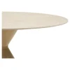 House Nordic Eettafel Annecy Travertin/Keramisch Zand ø120cm