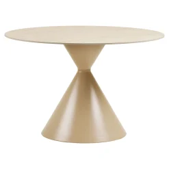 House Nordic Eettafel Annecy Travertin/Keramisch Zand ø120cm