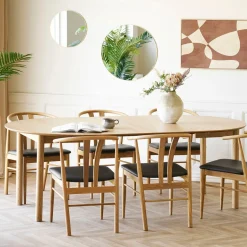 House Nordic Eettafel Bundaberg Eikenfineer Verlengbaar Naturel