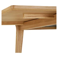 House Nordic Eettafel Darwin Eikenfineer Verlengbaar Naturel 180-230cm