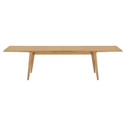 House Nordic Eettafel Darwin Eikenfineer Verlengbaar Naturel 240-290-340cm