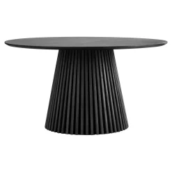 House Nordic Eettafel Osaka Zwart Ø140cm