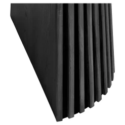 House Nordic Eettafel Osaka Zwart Uitschuifbaar 120-240cm