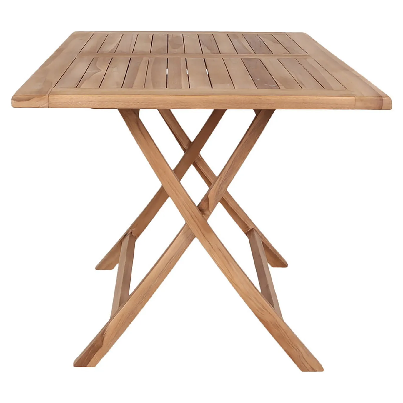 House Nordic Eettafel Oviedo Teakhout 120cm