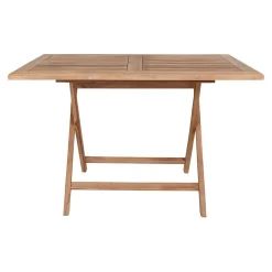 House Nordic Eettafel Oviedo Teakhout 120cm