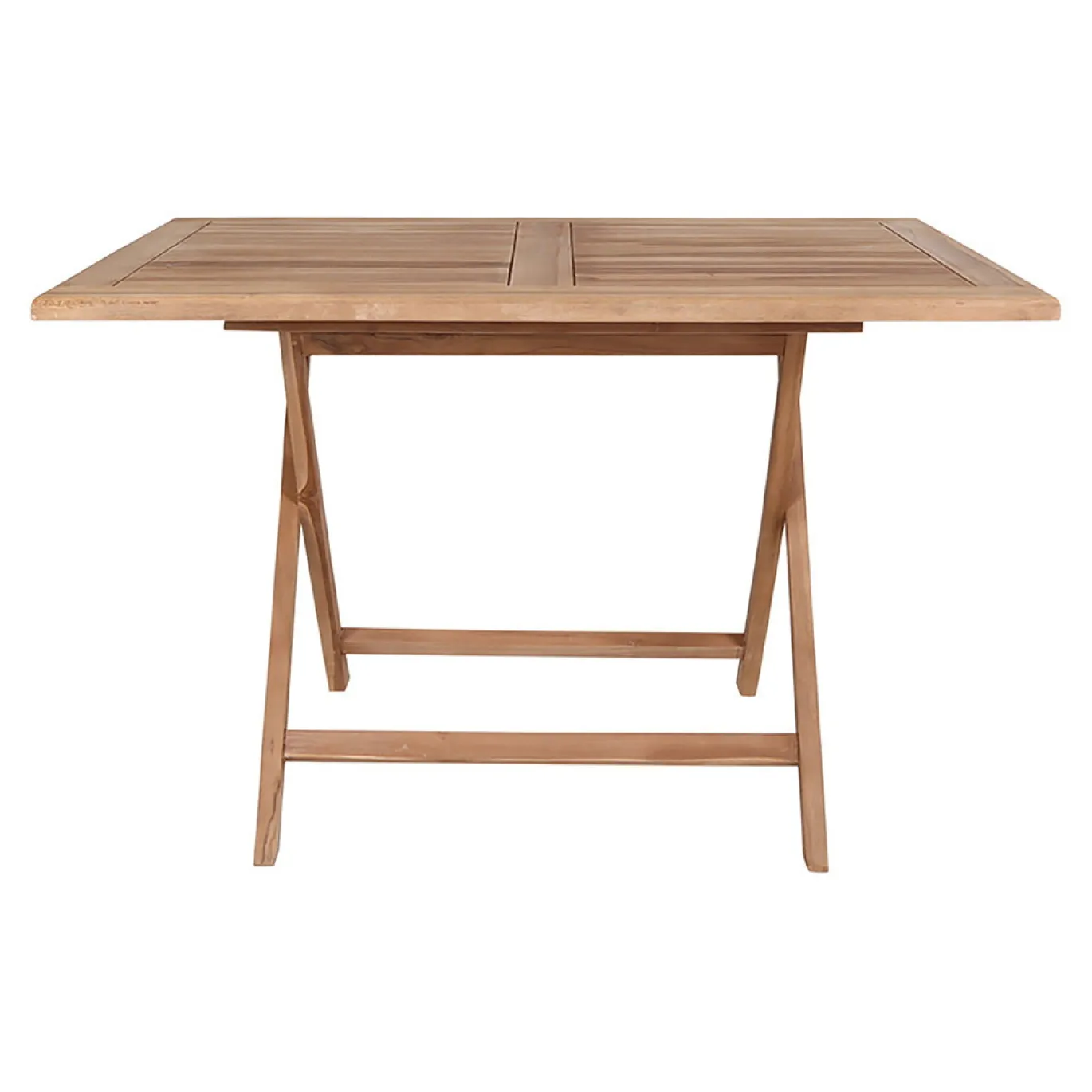 House Nordic Eettafel Oviedo Teakhout 120cm