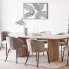 House Nordic Eettafel Serra MDF Naturel 210cm