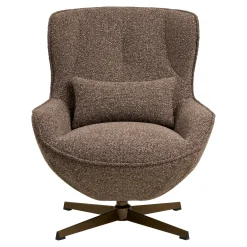 House Nordic Fauteuil Blenheim Draaibaar Bruin