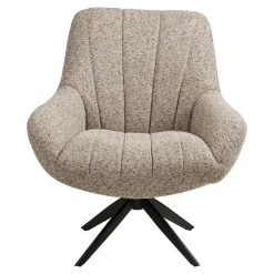 House Nordic Fauteuil Grandola Draaibaar Lounge Grijs