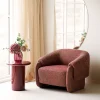 House Nordic Fauteuil Hamilton Bordeaux