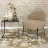 House Nordic Fauteuil Merida Grijs/Bruin