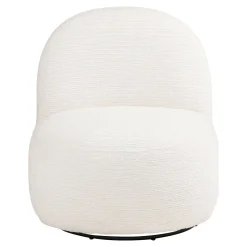 House Nordic Fauteuil Milo Draaibaar Wit