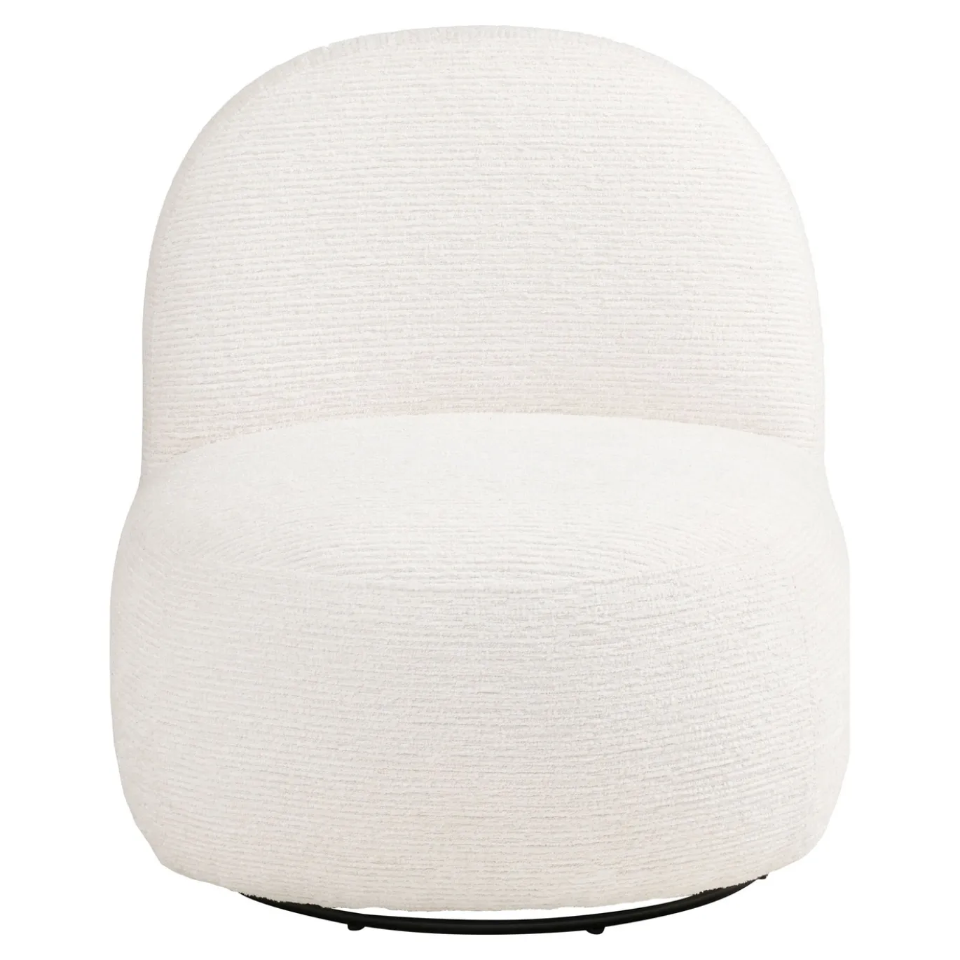 House Nordic Fauteuil Milo Draaibaar Wit