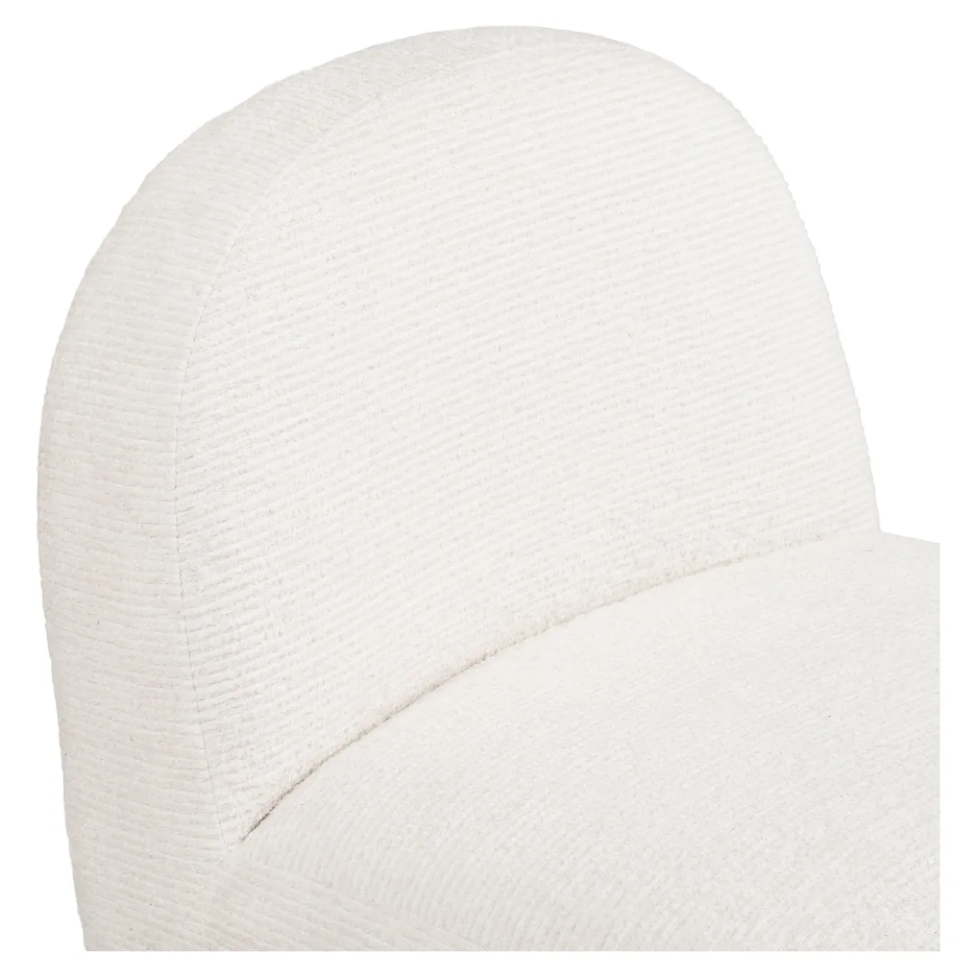 House Nordic Fauteuil Milo Draaibaar Wit
