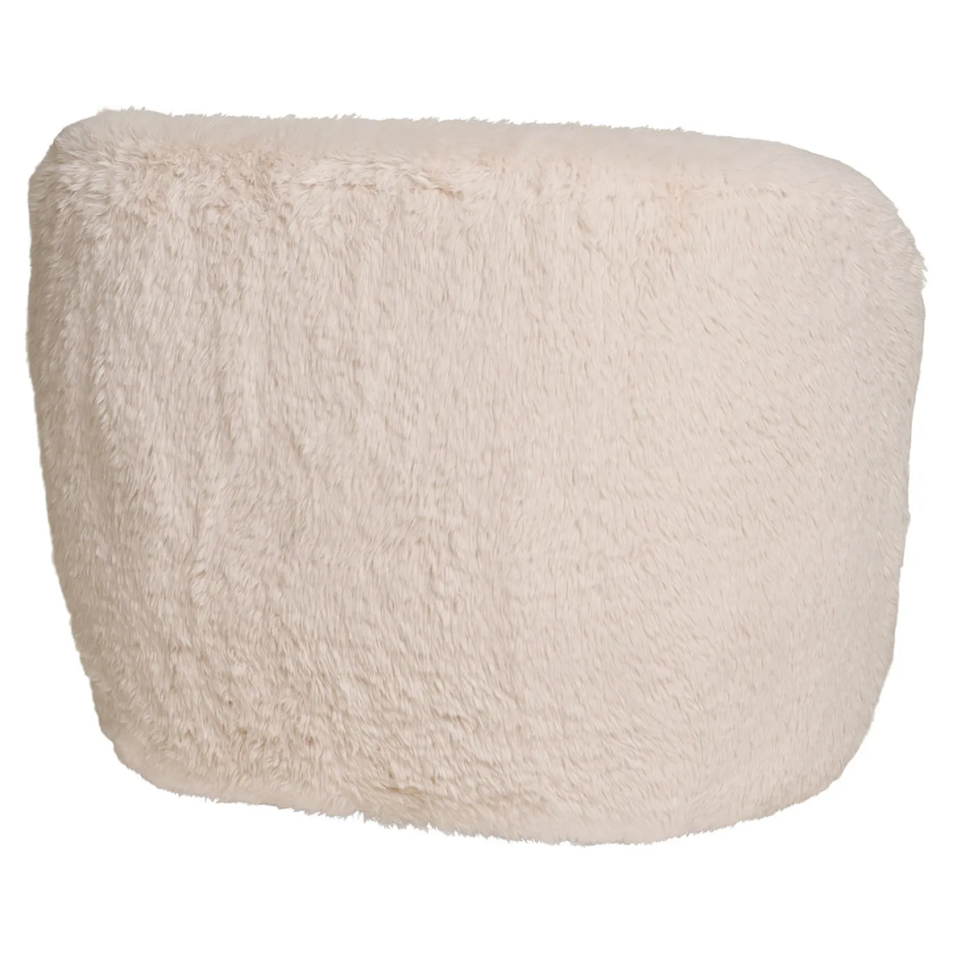 House Nordic Fauteuil Setubal Fluffy Off White