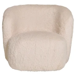 House Nordic Fauteuil Setubal Fluffy Off White