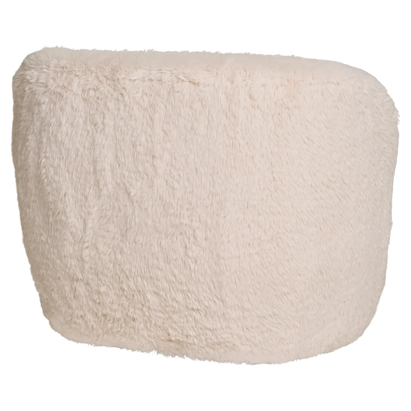 House Nordic Fauteuil Setubal Fluffy Off White