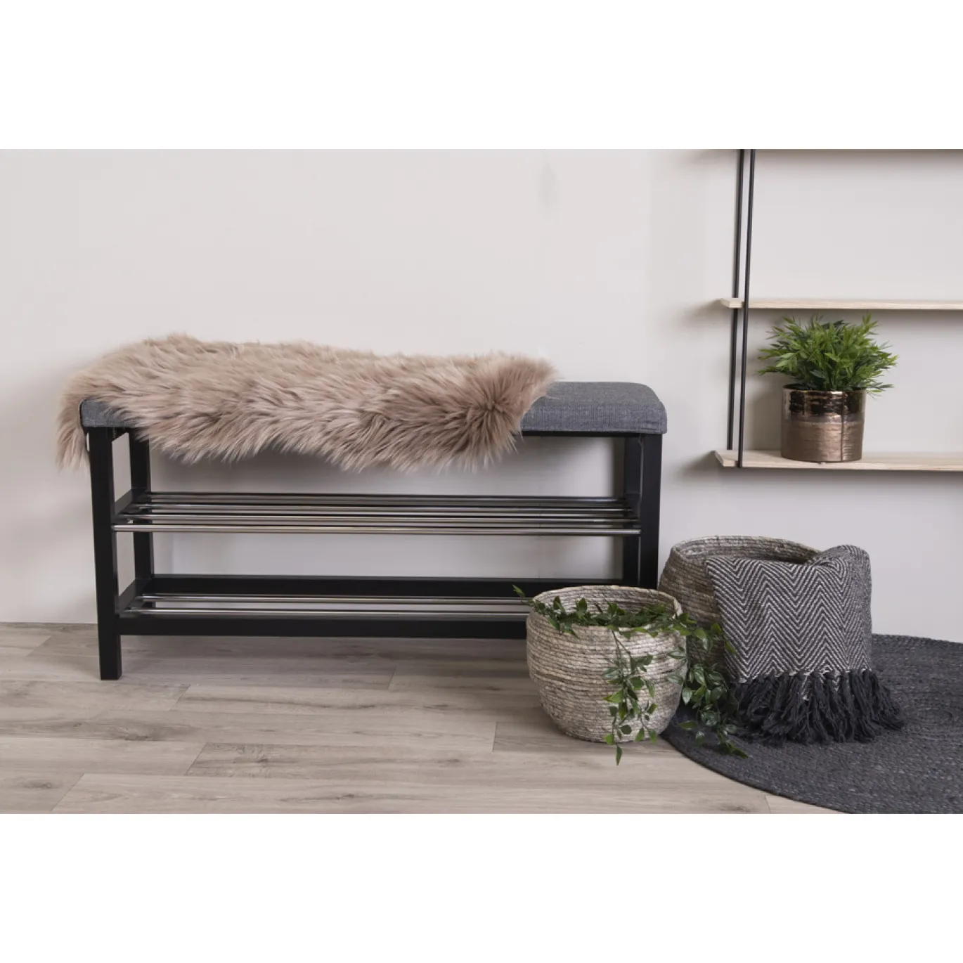 House Nordic Halbankje Padova Grijs