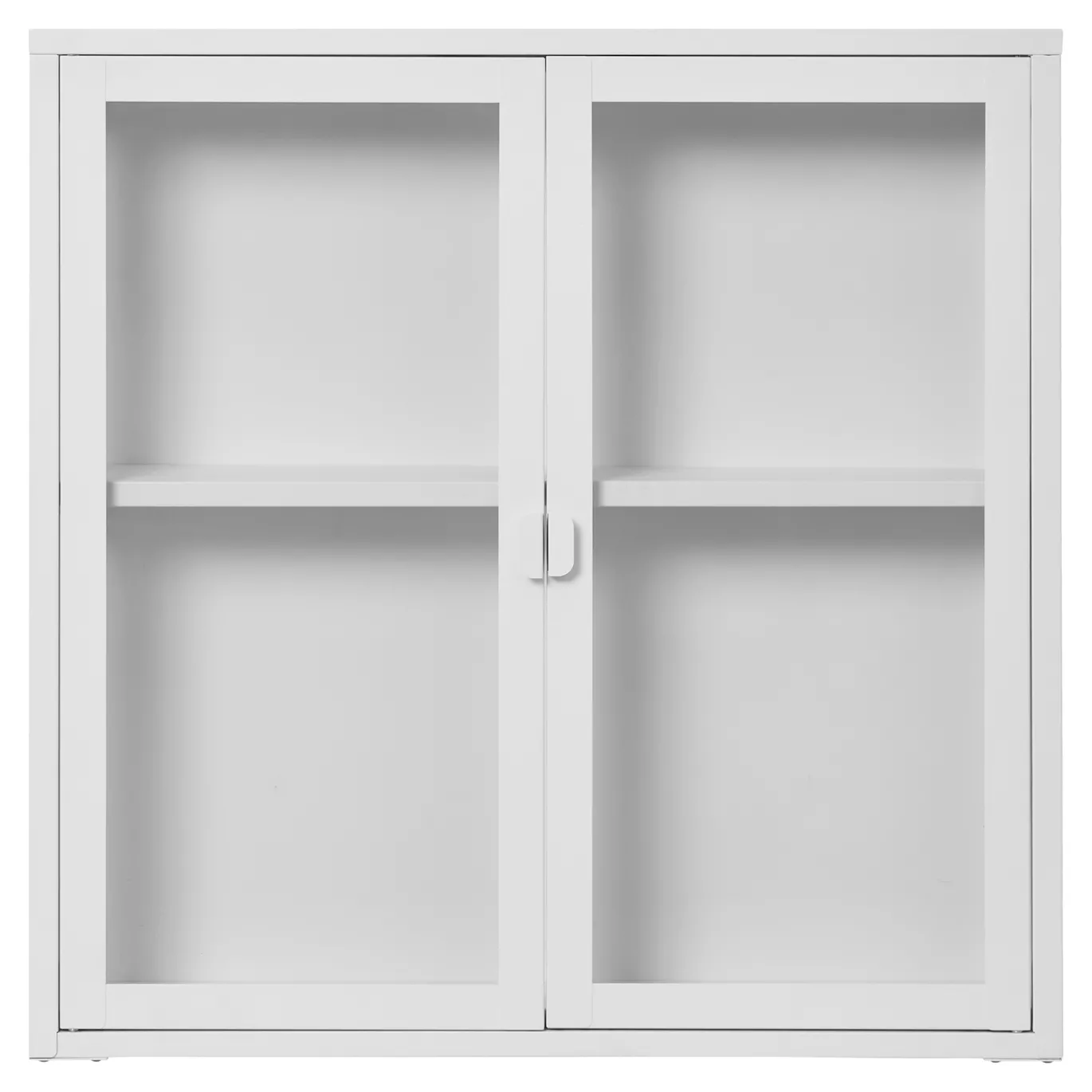 House Nordic Hangende Wandkast Brisbane Staal Wit 80cm