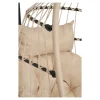 House Nordic Hangstoel Patras Beige/Grijs