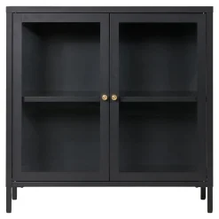 House Nordic Kast Dalby Staal Zwart 80cm