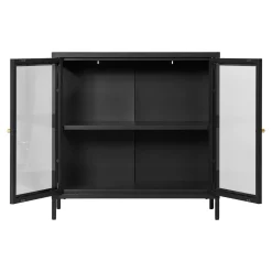 House Nordic Kast Dalby Staal Zwart 80cm