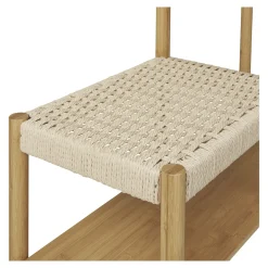 House Nordic Kledingrek Ember Wicker en Bamboe Naturel