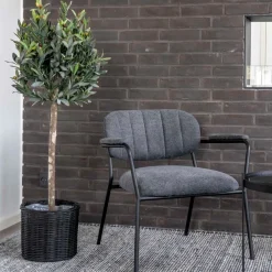 House Nordic Kunstplant Olijf Boom 120cm