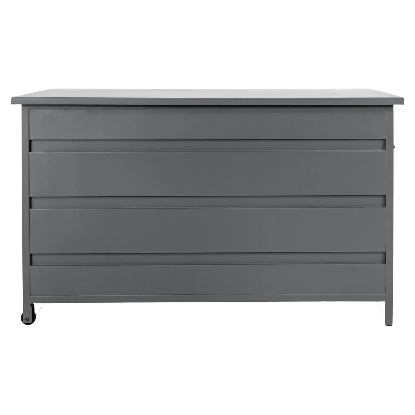 House Nordic Kussenbox Cassis Aluminium 650L